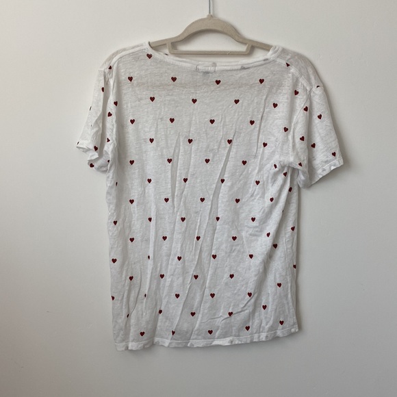 Rails Heart Printed Tee Shirt Size: S - Picture 3 of 3